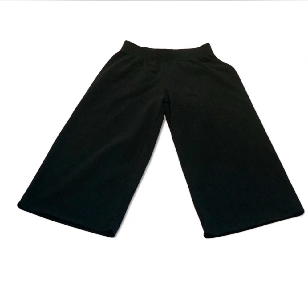 💚 MOTIONWEAR Black Cropped Athletic Yoga Dance Pants (S)